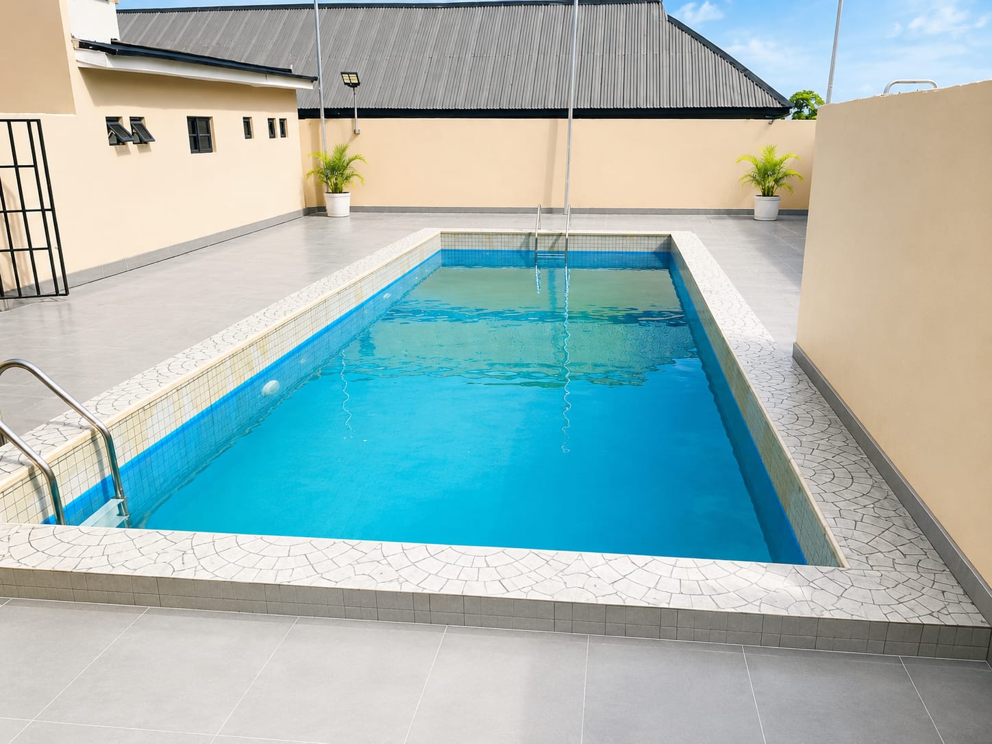 Pool side